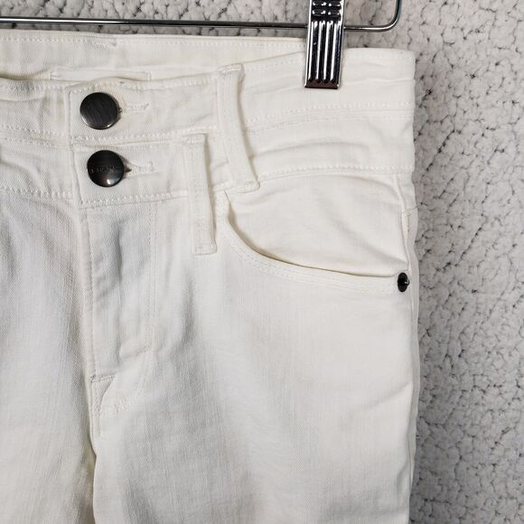 Frame Le High Flare Womens 25 White High Rise Flare Jeans Retro Chic - Picture 3 of 10